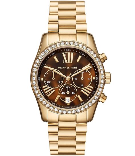 lexington michael kors smartwatch|michael kors lexington chronograph watch.